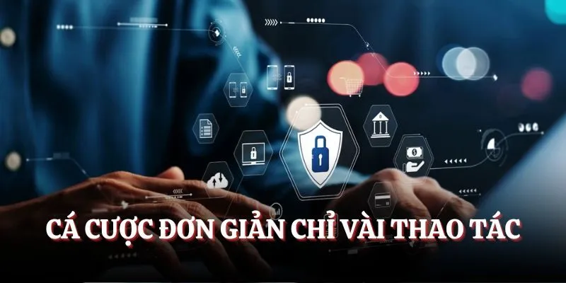 Quy trình cá cược đơn giản chỉ vài thao tác