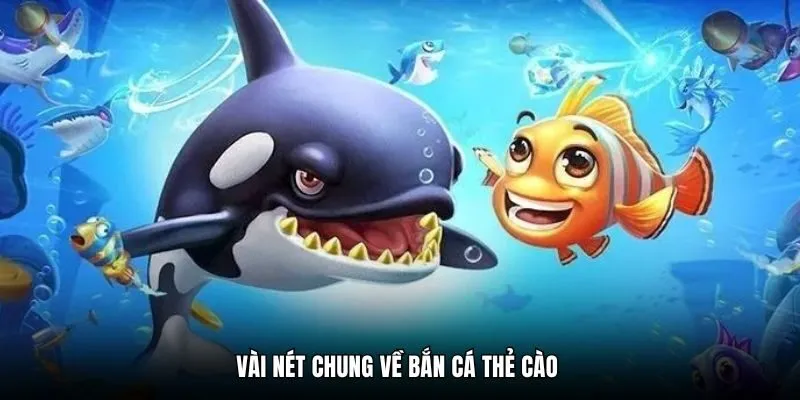 Vài nét chung về bắn cá thẻ cào 