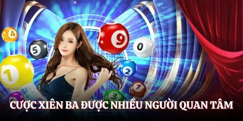 Hình thức cược xiên ba được nhiều người quan tâm