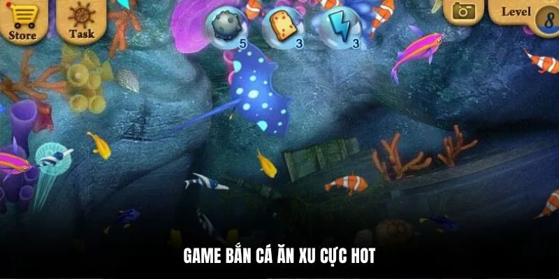 Game bắn cá ăn xu cực hot